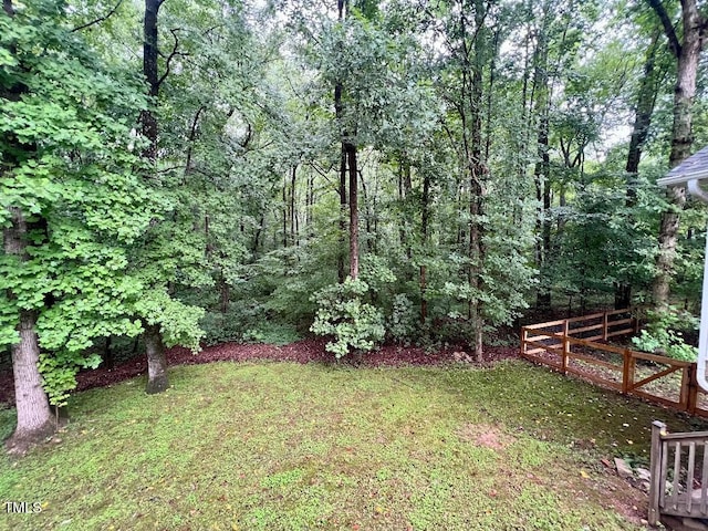 1401 Roy Averette Dr, Raleigh, NC 27603 - view of yard