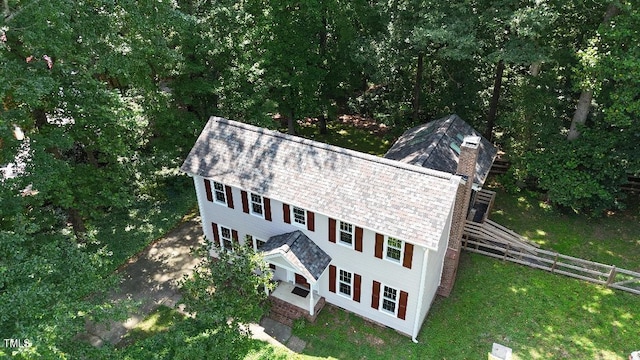 1401 Roy Averette Dr, Raleigh, NC 27603 - view from above of property