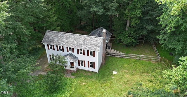 1401 Roy Averette Dr, Raleigh, NC 27603 - view from above of property