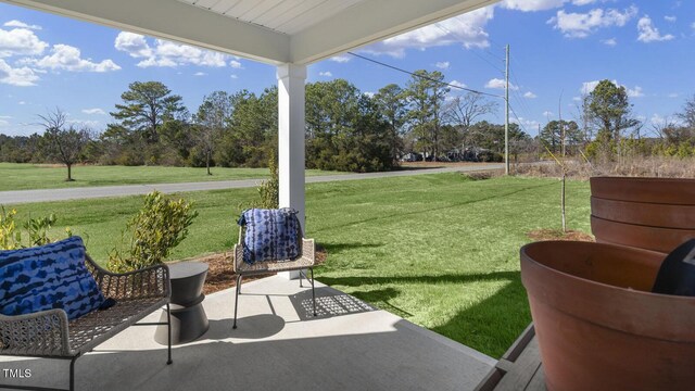 501 Ivory Ln, Goldsboro, NC 27534 - view of yard with a patio area