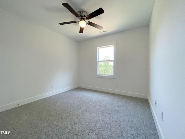 112 Remington Woods Dr, Wake Forest, NC 27587 - empty room with baseboards, a ceiling fan, and carpet