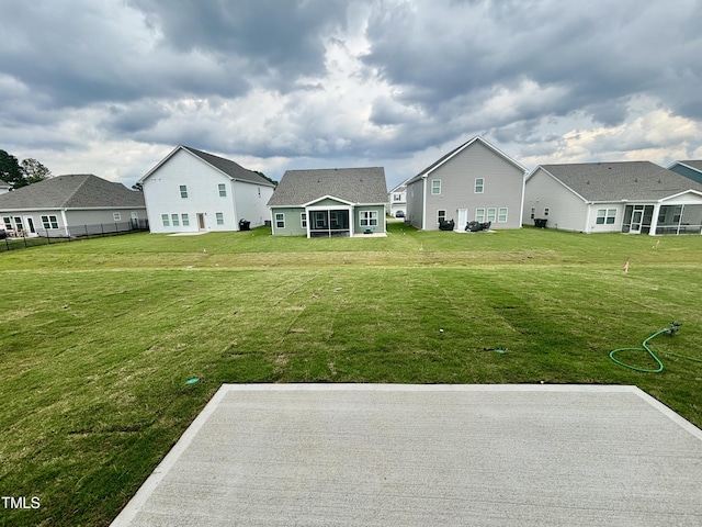 76 Commons Cir, Clayton, NC 27520 - view of green lawn with a residential view