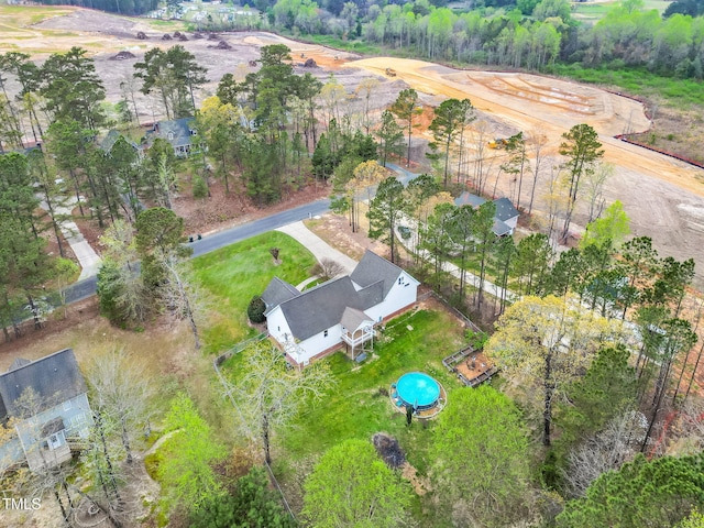 drone / aerial view