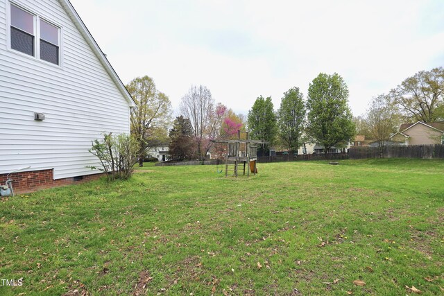 3313 Sparrowhawk Dr, High Point, NC 27265 - view of yard with fence