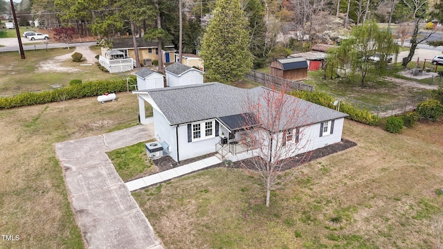 116 Lakewood Dr, Wendell, NC 27591 - drone / aerial view