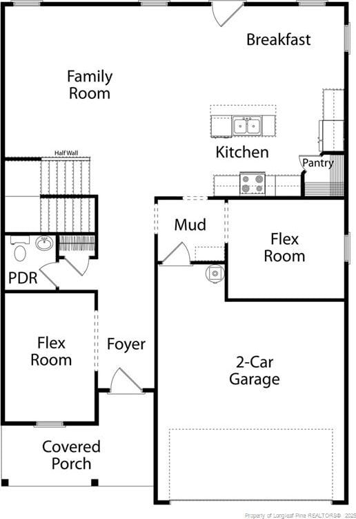 4894 Blue Springs Rd, Red Springs, NC 28377 - home floor plan