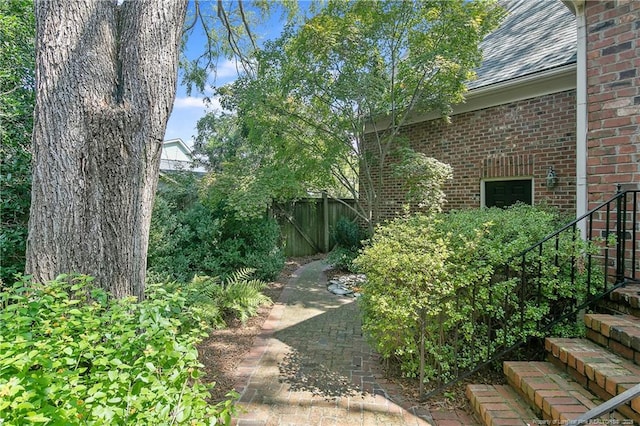1800 Pugh St, Fayetteville, NC 28305 - view of yard with fence