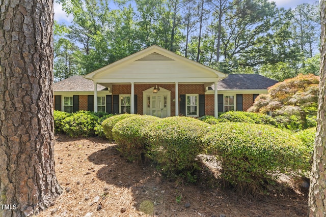 3911 Hope Valley Rd, Durham, NC 27707 - view of front of home with brick siding