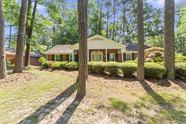 3911 Hope Valley Rd, Durham, NC 27707 - view of front facade with brick siding