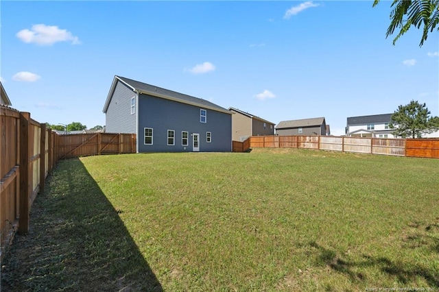 4644 Woodline Dr, Fayetteville, NC 28314 - view of yard featuring a fenced backyard