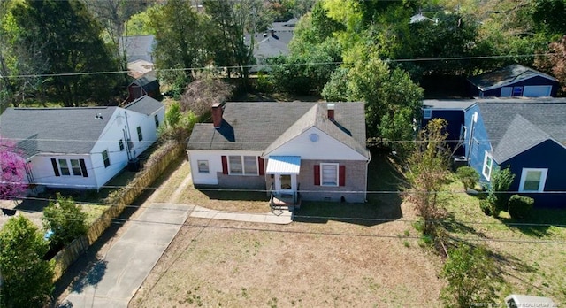 drone / aerial view