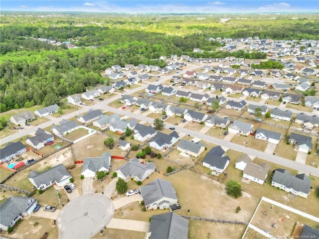 2220 Chasewater Rd, Fayetteville, NC 28306 - birds eye view of property featuring a residential view and a wooded view