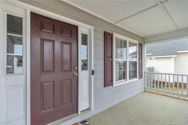 2220 Chasewater Rd, Fayetteville, NC 28306 - doorway to property with covered porch