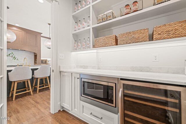 909 N Gregson St, Durham, NC 27701 - pantry with wine cooler
