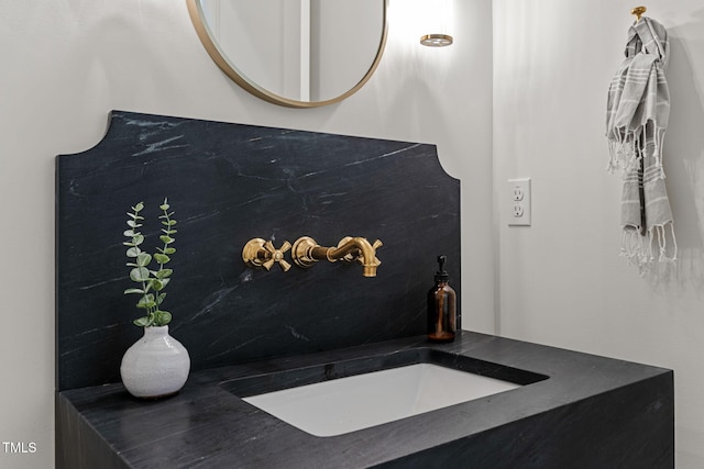 room details with a sink