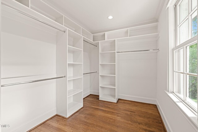 909 N Gregson St, Durham, NC 27701 - walk in closet with wood finished floors