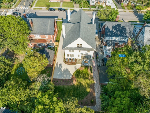 bird's eye view