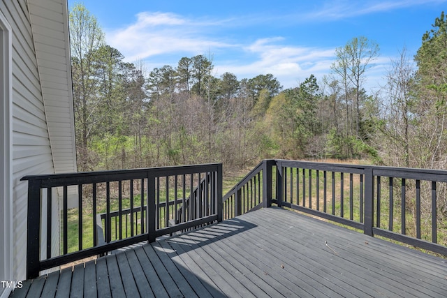 852 Fred Wilder Rd, Franklinton, NC 27525 - view of wooden terrace