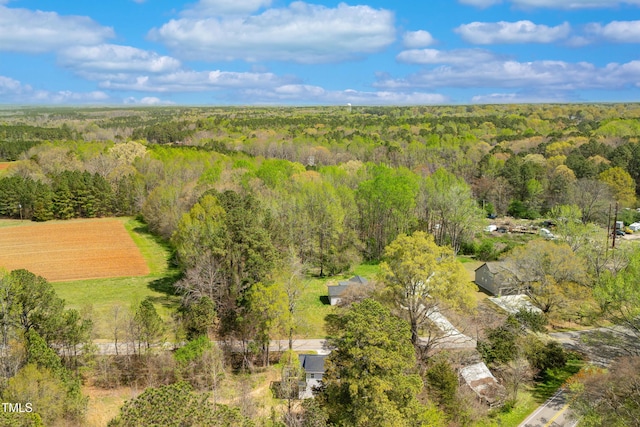 852 Fred Wilder Rd, Franklinton, NC 27525 - drone / aerial view of a heavily wooded area