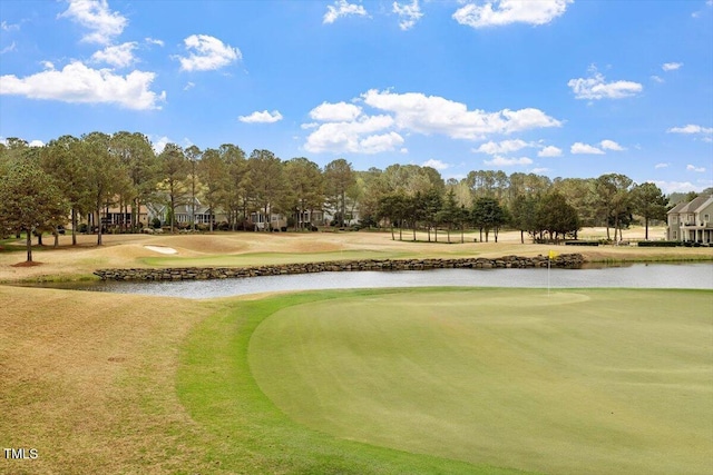 1525 Marshall Farm St, Wake Forest, NC 27587 - view of community featuring golf course view and a water view