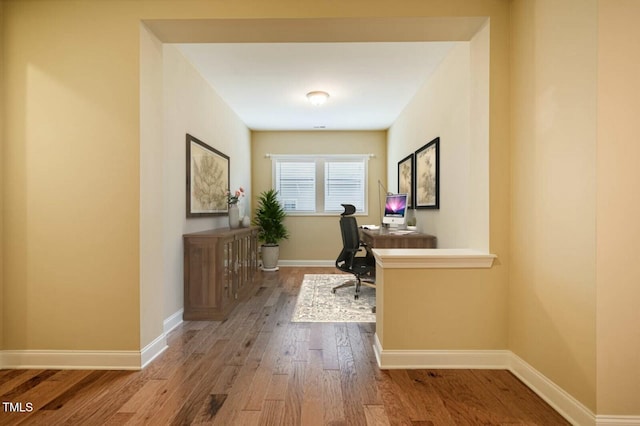 237 Abercorn Cir, Chapel Hill, NC 27516 - office featuring baseboards and wood finished floors