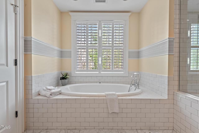 417 Westbury Dr, Chapel Hill, NC 27516 - bathroom with a bath and visible vents