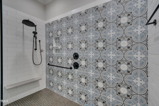 14 Duck Bill Trl, Pittsboro, NC 27312 - bathroom featuring tiled shower