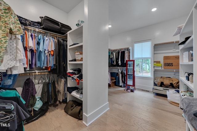 14 Duck Bill Trl, Pittsboro, NC 27312 - walk in closet featuring wood finished floors