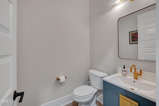 14 Duck Bill Trl, Pittsboro, NC 27312 - half bath with toilet, vanity, and baseboards