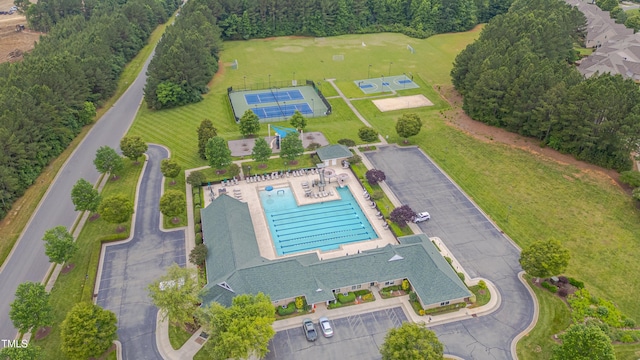 14 Duck Bill Trl, Pittsboro, NC 27312 - view of property location featuring a pool