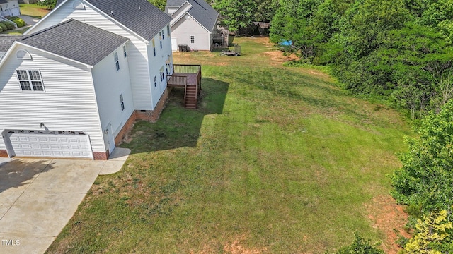1308 Aspen Falls Ct, Willow Springs, NC 27592 - aerial view