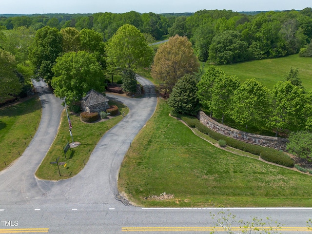 325 Forest Bridge Rd, Youngsville, NC 27596 - aerial view of property's location featuring a forest
