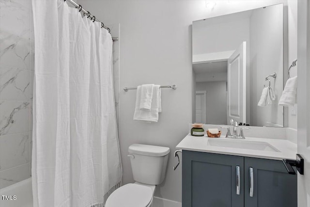 7616 Hasentree Way, Wake Forest, NC 27587 - bathroom with toilet and vanity