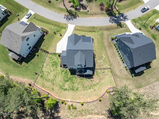 7616 Hasentree Way, Wake Forest, NC 27587 - drone / aerial view