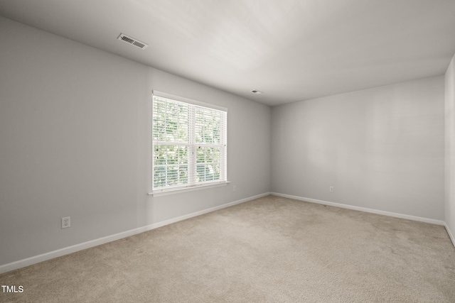 1116 Silky Dogwood Trl, Apex, NC 27502 - empty room with visible vents, baseboards, and carpet floors