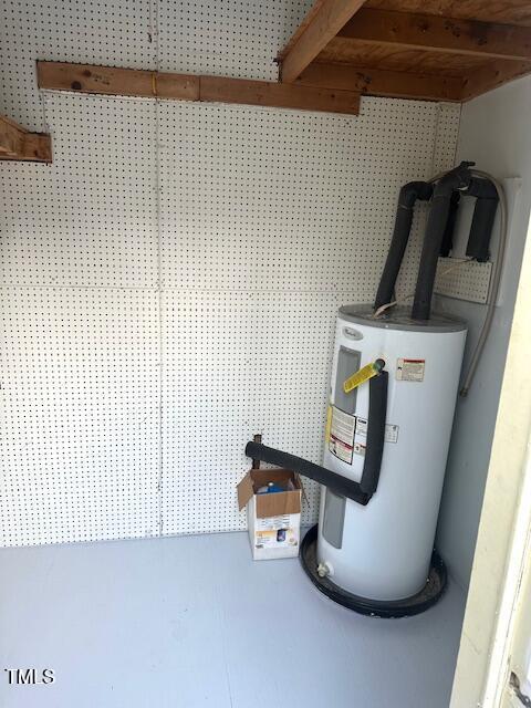 utilities with electric water heater