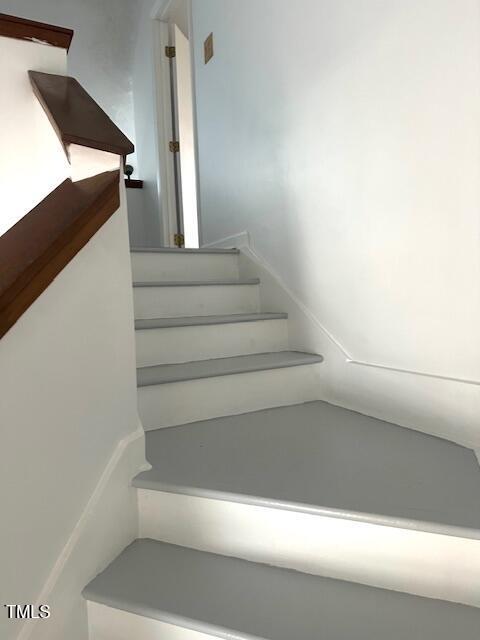 view of staircase