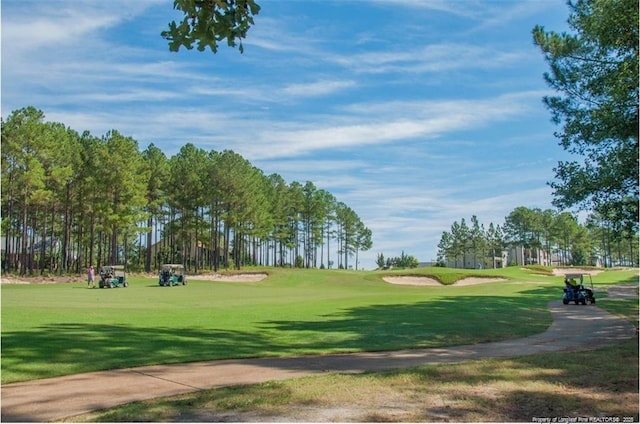 1477 Micahs Way N, Spring Lake, NC 28390 - view of property's community featuring a lawn and golf course view