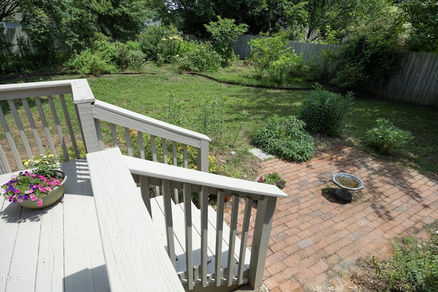 109 Perry Farms Dr, Apex, NC 27502 - deck with a patio