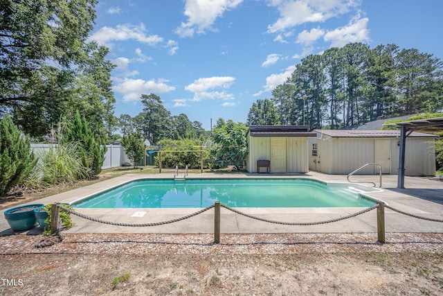 1901 E Mulberry St, Goldsboro, NC 27530 - view of pool with a patio area