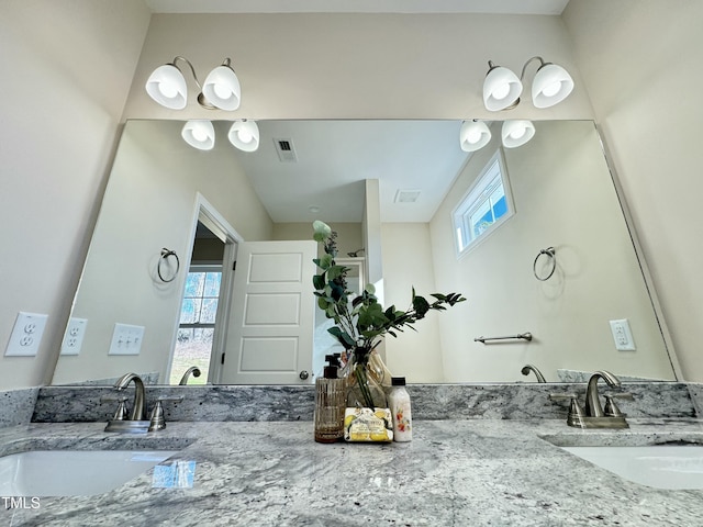 1572 Patterson Rd, Kinston, NC 28504 - full bath featuring vanity and plenty of natural light