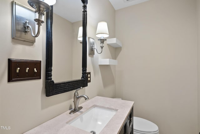 6601 Hidden Pond Rd, Wendell, NC 27591 - bathroom with vanity and toilet