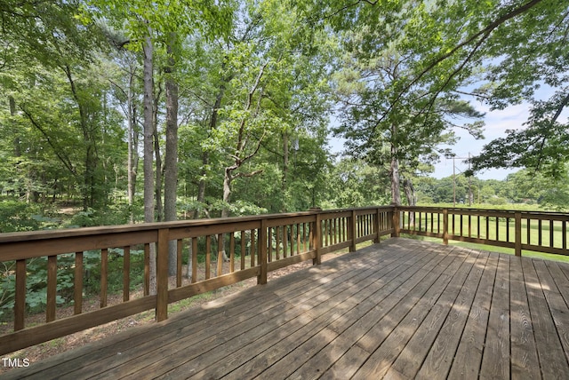 6601 Hidden Pond Rd, Wendell, NC 27591 - view of wooden terrace