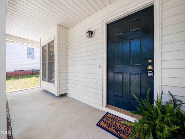5148 Wallingford Dr, Raleigh, NC 27616 - view of exterior entry featuring a porch