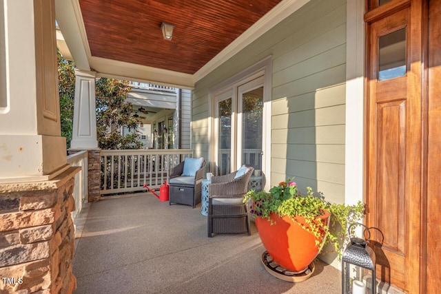 997 Windy Rd, Apex, NC 27502 - view of covered porch