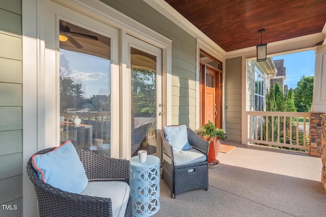 997 Windy Rd, Apex, NC 27502 - view of covered porch
