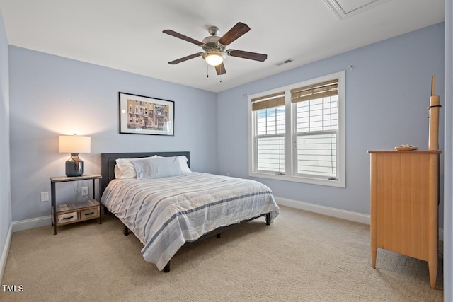 997 Windy Rd, Apex, NC 27502 - bedroom featuring light colored carpet and ceiling fan