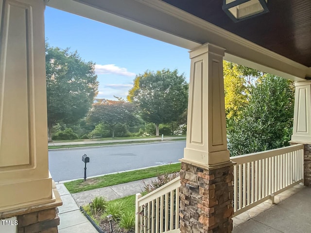 997 Windy Rd, Apex, NC 27502 - view of covered porch