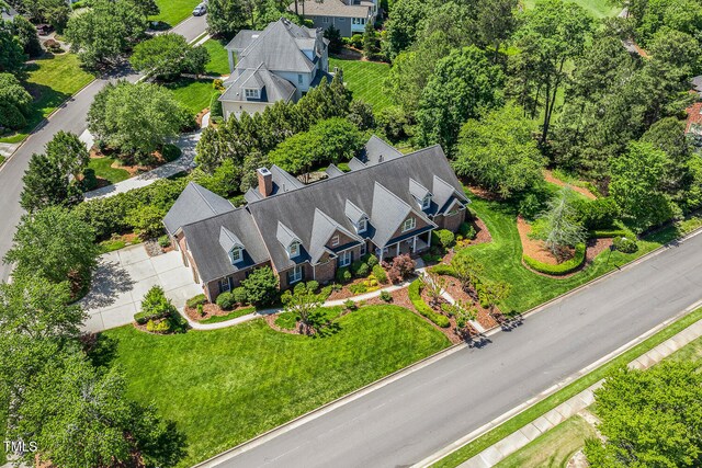 129 Trellingwood Dr, Morrisville, NC 27560 - view from above of property