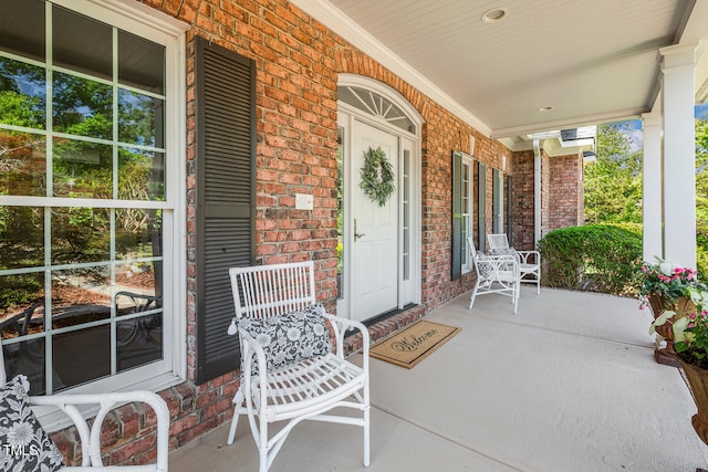 129 Trellingwood Dr, Morrisville, NC 27560 - view of covered porch